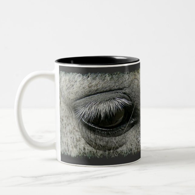 Caneca De Café Em Dois Tons Coffee Coffee Coffee Coffee do Cavalo Amante de Eq (Esquerda)