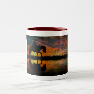 Caneca De Café Em Dois Tons Coffee Mug