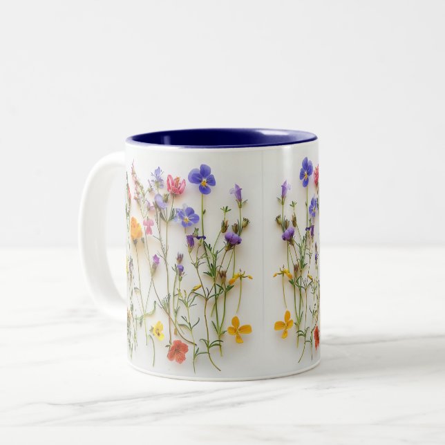 Caneca De Café Em Dois Tons Coffee Mug (Frente Esquerda)