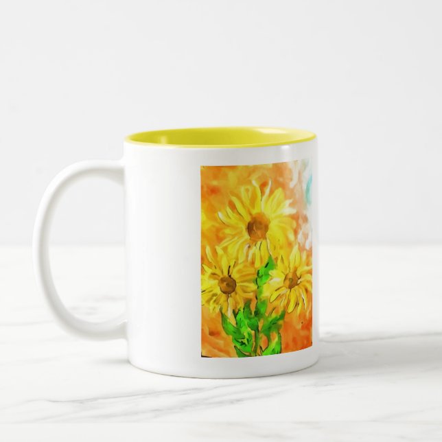 Caneca De Café Em Dois Tons Coffee Mug (Esquerda)