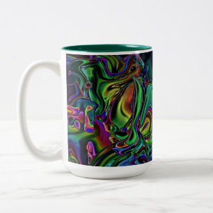 Caneca De Café Em Dois Tons Coffee Mug
