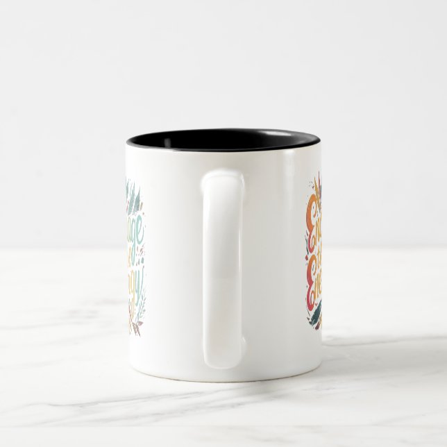Caneca De Café Em Dois Tons Coffee Mug (Alça)