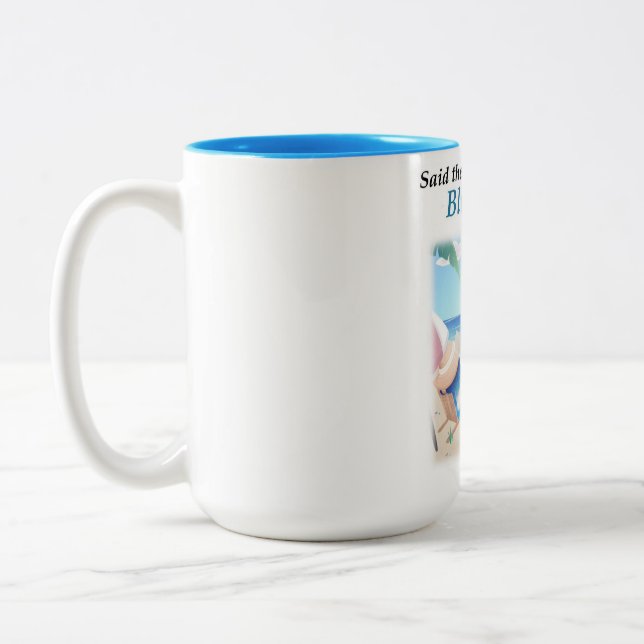 Caneca De Café Em Dois Tons Coffee Mug de Belle (Esquerda)