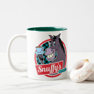 Caneca De Café Em Dois Tons Coffee Mug de café do Snuffy
