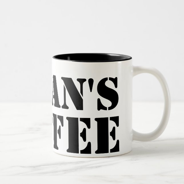 Caneca De Café Em Dois Tons Coffee Mug de Ethan (Direita)