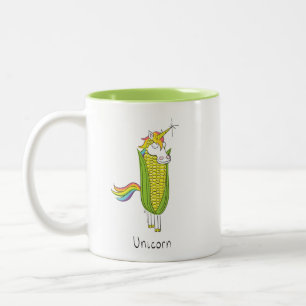 Caneca De Café Em Dois Tons Coffee Mug de Milho Funny Unicorn