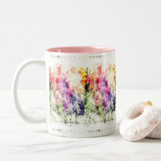 Caneca De Café Em Dois Tons Coffee Mug de "Primavera precoce"