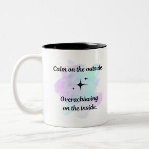 Caneca De Café Em Dois Tons Coffee Mug do Superachiever
