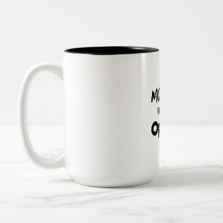 Caneca De Café Em Dois Tons Coffee Mug para essas segundas-feiras