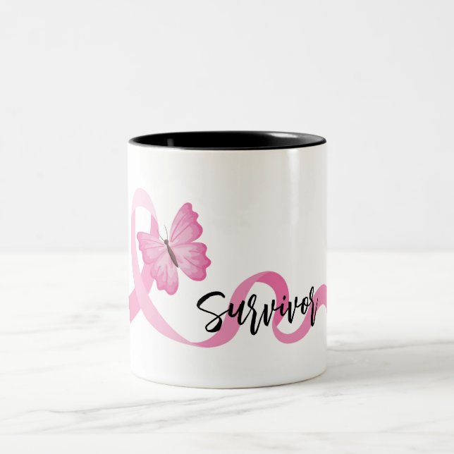 Caneca De Café Em Dois Tons Coffee Mug Sobrevivente (Centro)
