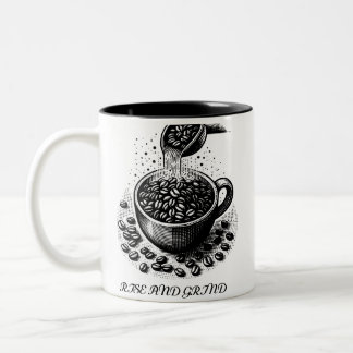 Caneca De Café Em Dois Tons coffee mugs