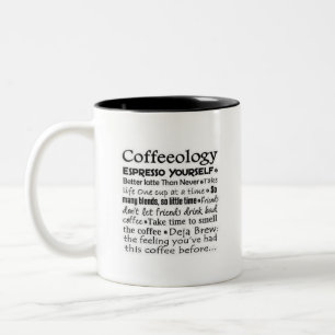 Caneca De Café Em Dois Tons Coffeeology