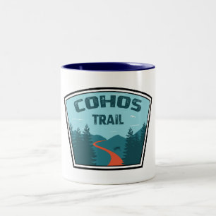 Caneca De Café Em Dois Tons Cohos Trail New Hampshire