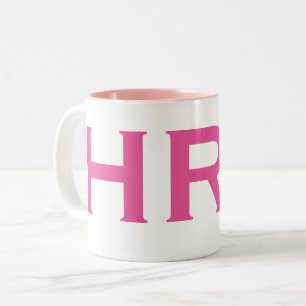 Caneca De Café Em Dois Tons Colaboradora de Recursos Humanos, Mulher Especial