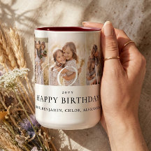 Colagem de Fotos da Mamãe Presente de Aniversário 