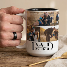 Colagem de Fotos Personalizadas do Pai 'Nós Te Ama