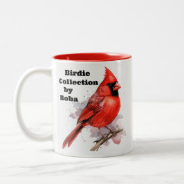 Caneca De Café Em Dois Tons Coleção Birdie