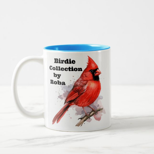 Caneca De Café Em Dois Tons Coleção Birdie (Esquerda)
