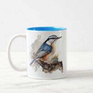 Caneca De Café Em Dois Tons Coleção Birdie