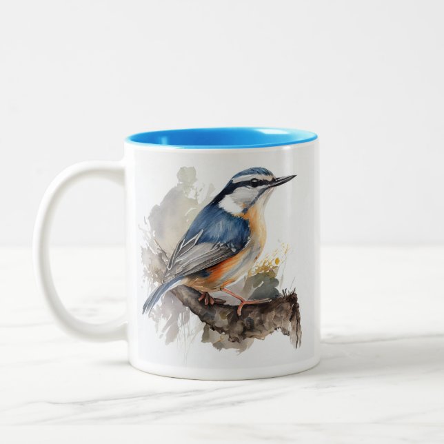 Caneca De Café Em Dois Tons Coleção Birdie (Esquerda)