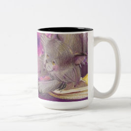 Caneca De Café Em Dois Tons Coleção/caneca dos gatos do bolo