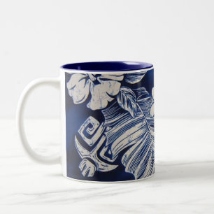 CANECA DE CAFÉ EM DOIS TONS COLEÇÃO HAWAII ALOHA