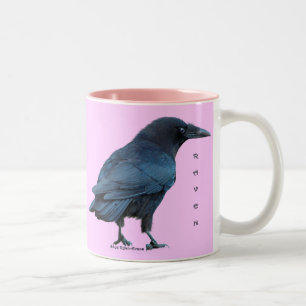 Caneca De Café Em Dois Tons Coleção III de aves da raça negra