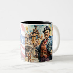 Caneca De Café Em Dois Tons Coleção Presidencial