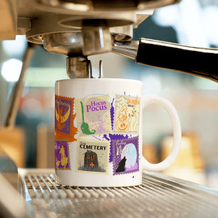 Caneca De Café Em Dois Tons Coleções de Carimbo de Halloween Múltiplas