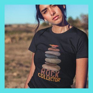 Caneca De Café Em Dois Tons Coletor de Rock Geologista Hobby Rock Collection