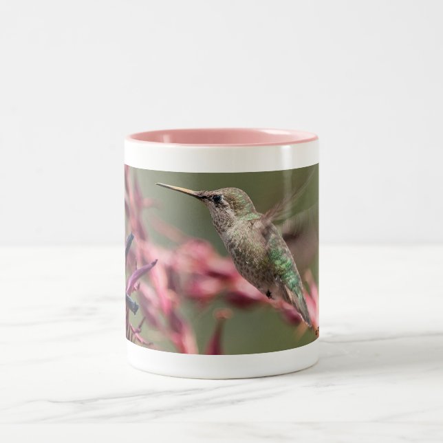 Caneca De Café Em Dois Tons Colibri na biblioteca de Huntington (Centro)
