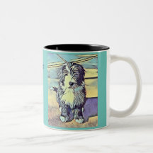 Collie Puppy Mug