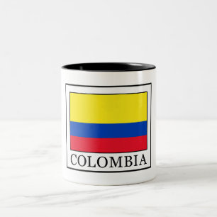 Caneca De Café Em Dois Tons Colômbia