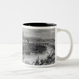 Caneca De Café Em Dois Tons Colônia de Christchurch, Canterbury, Nova Zelând