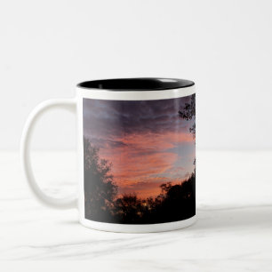 Caneca De Café Em Dois Tons Colorir o Sol