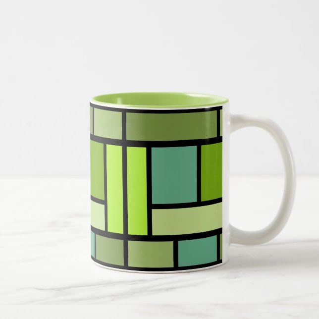Caneca De Café Em Dois Tons Colour Block Mug 03 (Direita)