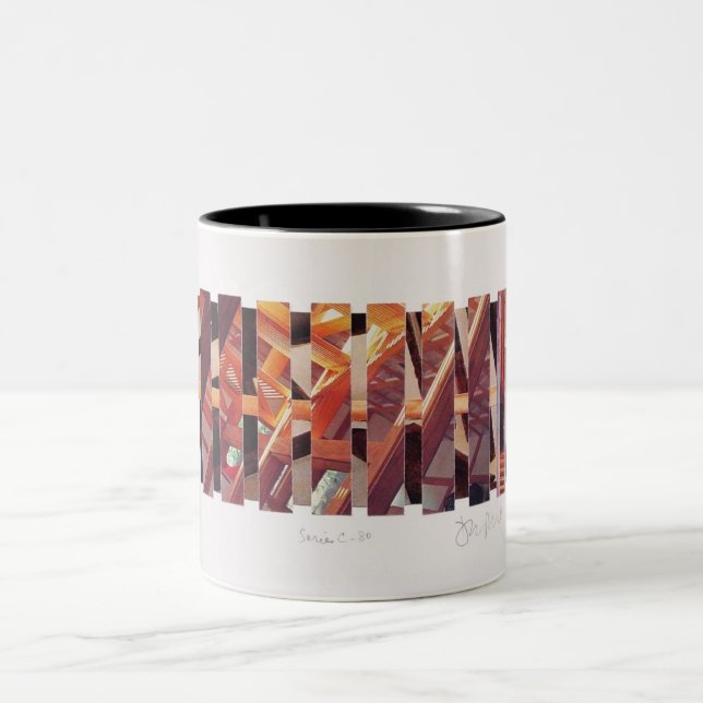 Caneca De Café Em Dois Tons Coluna 6 (Centro)