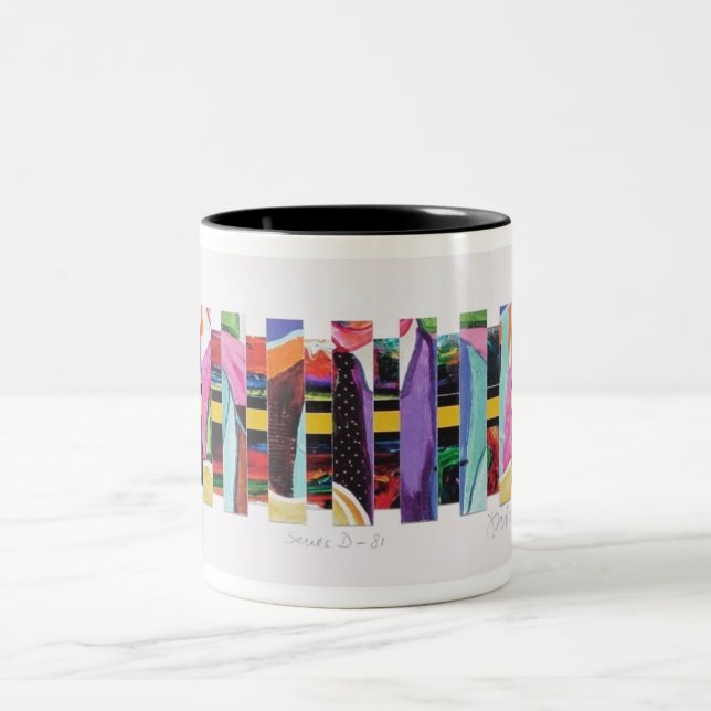 Caneca De Café Em Dois Tons Coluna 7 (Centro)