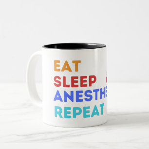 CANECA DE CAFÉ EM DOIS TONS COMA A ANESTESIA DE SONO - ANESTESIA BINTONA
