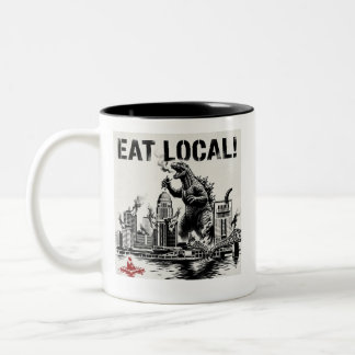 Caneca De Café Em Dois Tons Coma Local Louisville
