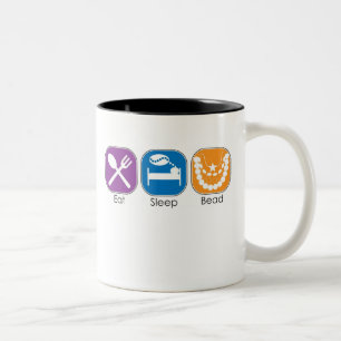 Caneca De Café Em Dois Tons Coma o grânulo do sono