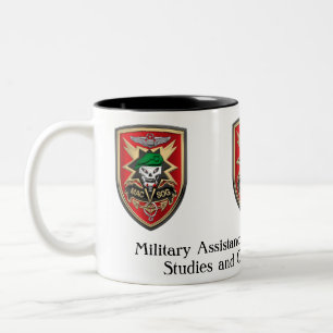 Caneca De Café Em Dois Tons Comando de Assistência Militar, Vietname - Estudos