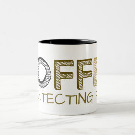 Caneca De Café Em Dois Tons Combustível para Arquitetura de Café