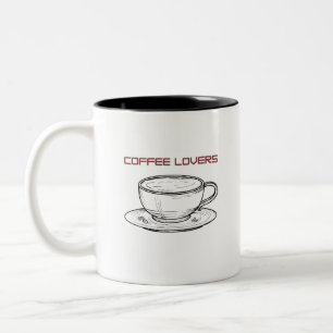 Caneca De Café Em Dois Tons Combustível seu dia: Café Que Inspira