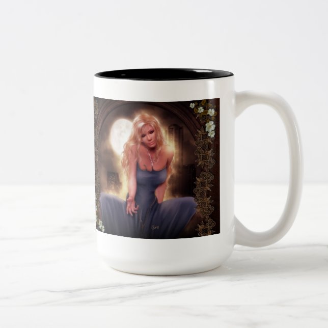 Caneca De Café Em Dois Tons Come senta-se comigo (Direita)