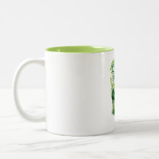 Caneca De Café Em Dois Tons Comemorando mais um ano