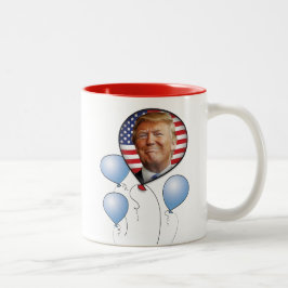 Caneca De Café Em Dois Tons Comemore com trunfo