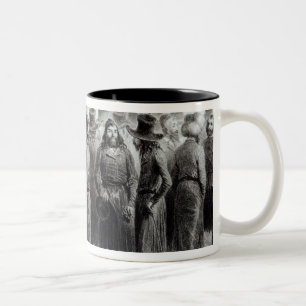 Caneca De Café Em Dois Tons Comerciantes e comerciantes judaicos