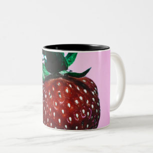 Caneca De Café Em Dois Tons Comida bonito