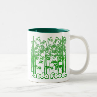Caneca De Café Em Dois Tons Comida da panda (caneca)